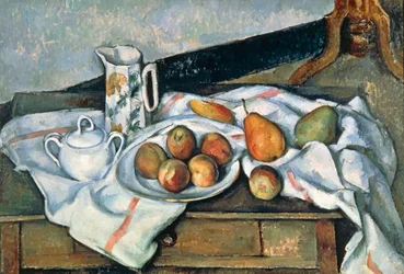 Martwa natura z brzoskwiniami i gruszkami, 1888-90